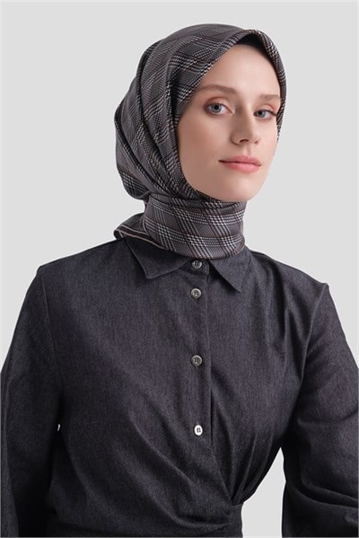 Armine Saf İpek Sura Eşarp 9626D 01