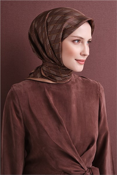 Armine Saf İpek Sura Eşarp 9626D 02