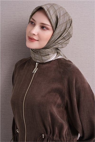 Armine Saf İpek Sura Eşarp 9626D 80