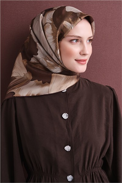 Armine Saf İpek Sura Eşarp 9627D 01