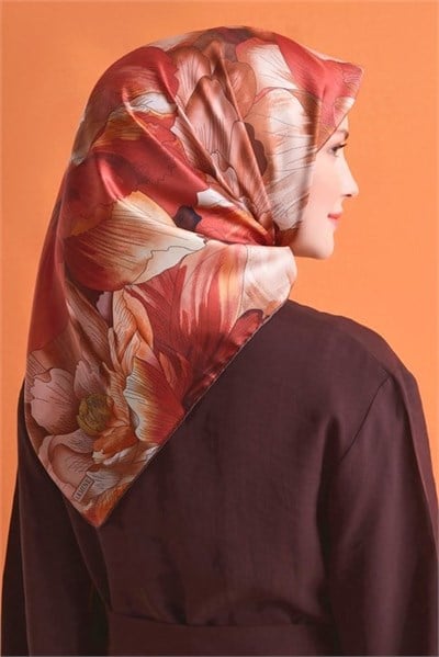 Armine Saf İpek Sura Eşarp 9627D 34