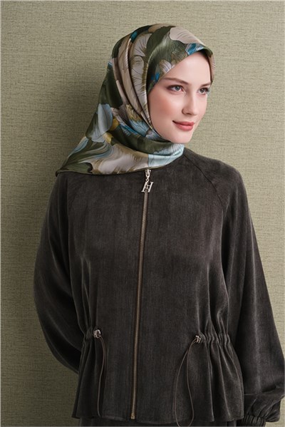 Armine Saf İpek Sura Eşarp 9627D 83