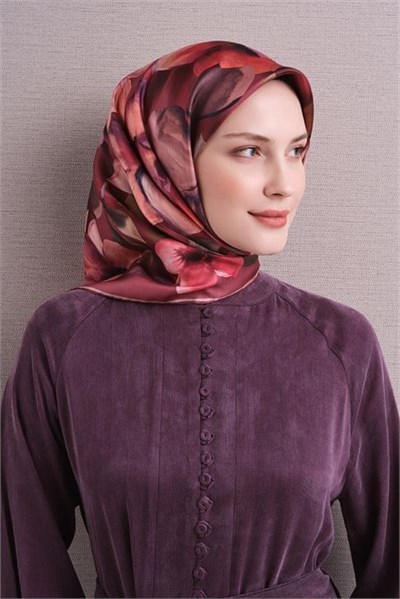 Armine Saf İpek Sura Eşarp 9632D 01