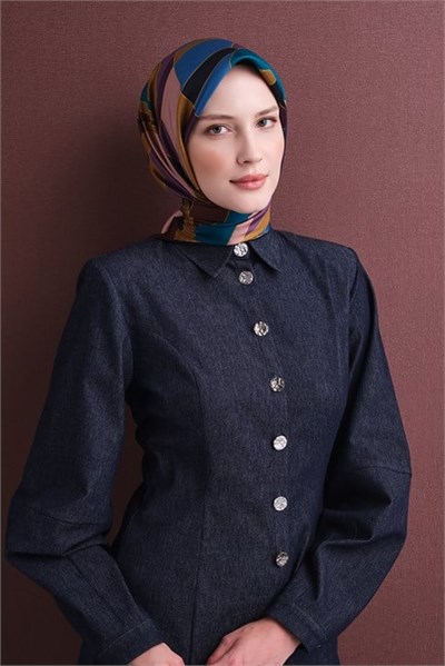 Armine Saf İpek Sura Eşarp 9633D 81