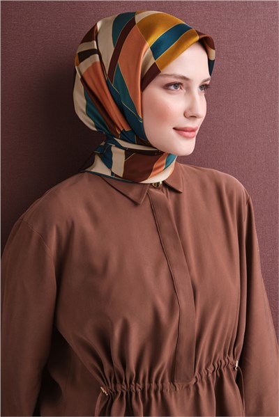 Armine Saf İpek Sura Eşarp 9633D 83