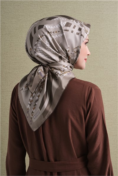 Armine Saf İpek Sura Eşarp 9634D 01