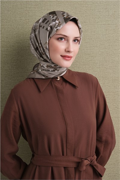 Armine Saf İpek Sura Eşarp 9634D 01