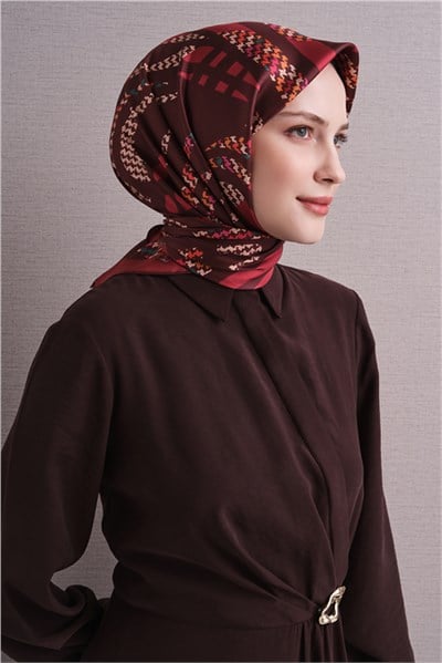 Armine Saf İpek Sura Eşarp 9634D 82
