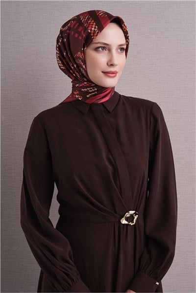 Armine Saf İpek Sura Eşarp 9634D 82