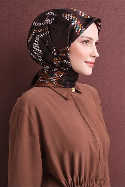 Armine Saf İpek Sura Eşarp 9634D 83