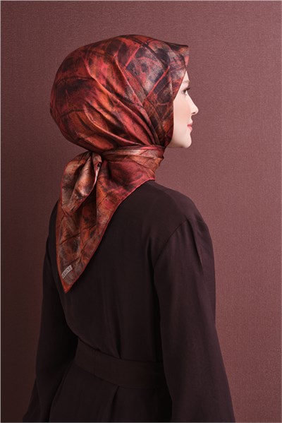 Armine Saf İpek Sura Eşarp 9635D 81
