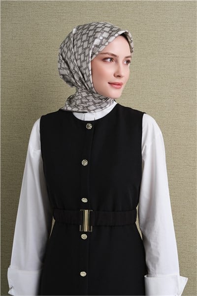 Armine Saf İpek Sura Eşarp 9636D 01
