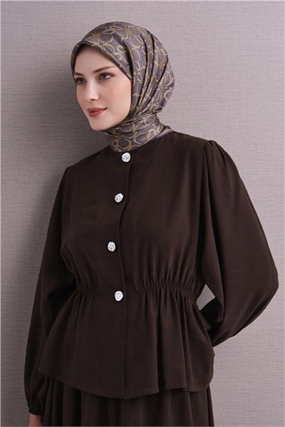 Armine Saf İpek Sura Eşarp 9638D 33
