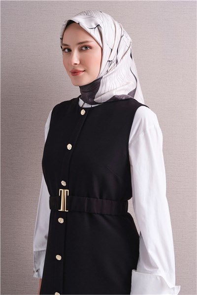 Armine Saf İpek Sura Eşarp 9639D 03
