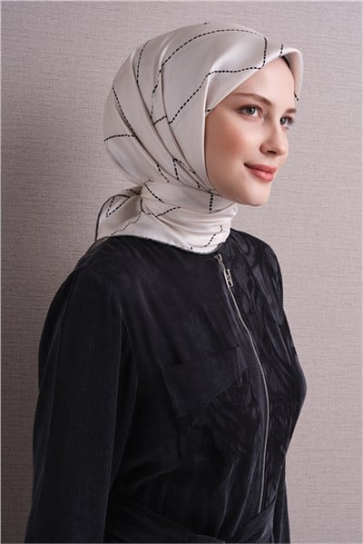 Armine Saf İpek Sura Eşarp 9642D 34