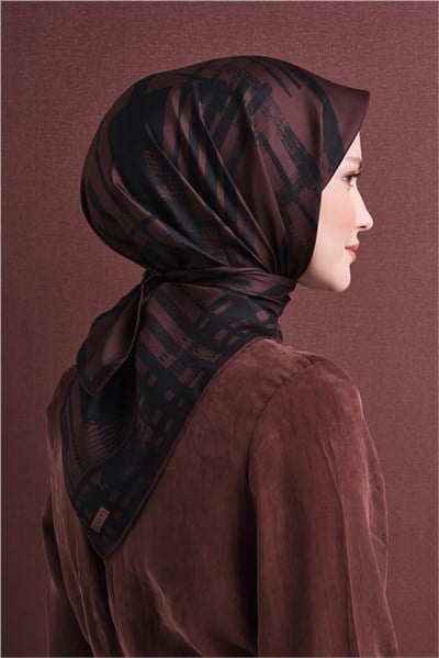Armine Saf İpek Sura Eşarp 9643D 02