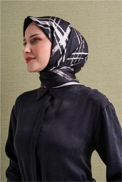 Armine Saf İpek Sura Eşarp 9643D 08