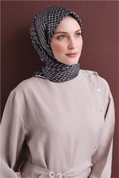 Armine Saf İpek Sura Eşarp 9644D 03