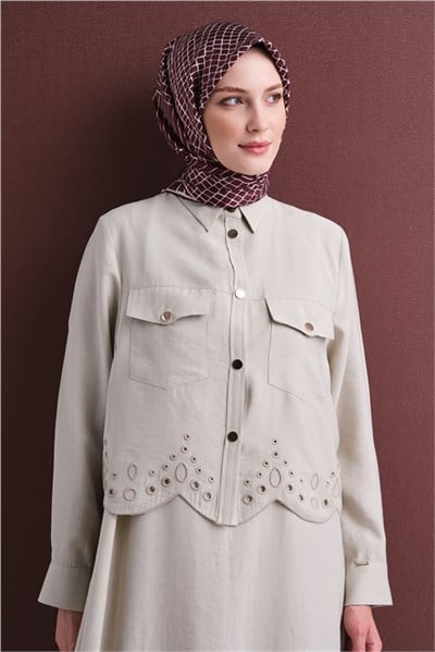 Armine Saf İpek Sura Eşarp 9644D 04