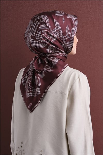 Armine Saf İpek Sura Eşarp 9645D 52