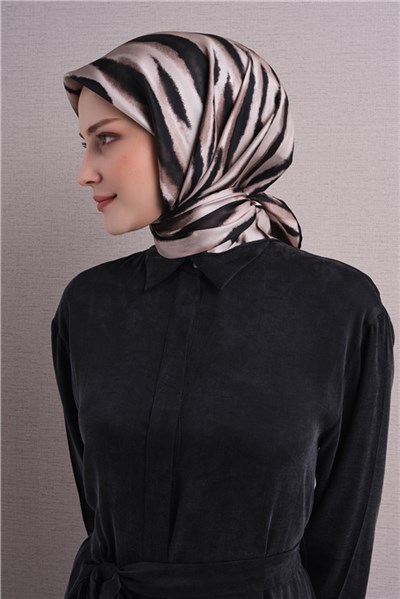 Armine Saf İpek Twill Eşarp  9629D 02