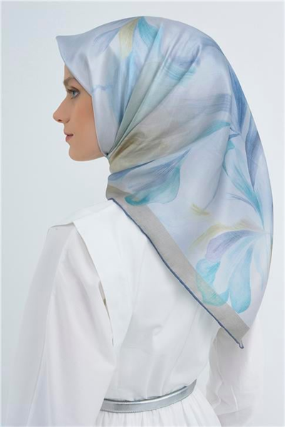 Armine Saf İpek Twill Eşarp 9519D 03