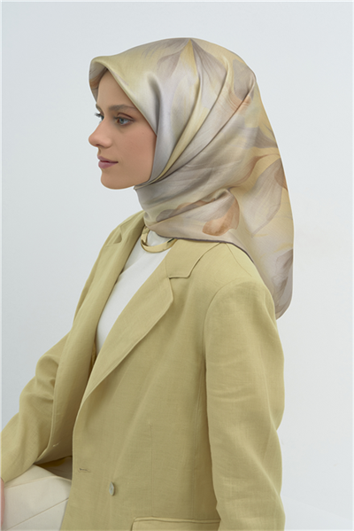 Armine Saf İpek Twill Eşarp 9519D 05