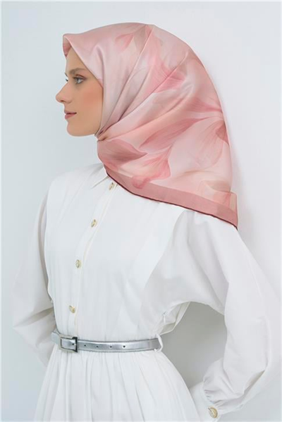 Armine Saf İpek Twill Eşarp 9519D 08