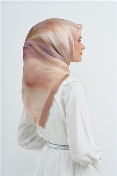Armine Saf İpek Twill Eşarp 9519D 32