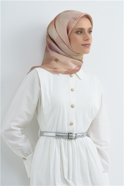 Armine Saf İpek Twill Eşarp 9519D 32