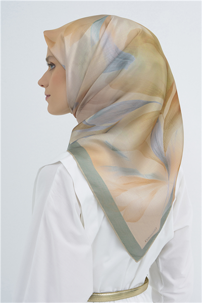 Armine Saf İpek Twill Eşarp 9519D 37