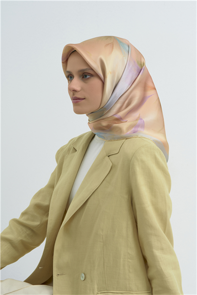 Armine Saf İpek Twill Eşarp 9519D 83