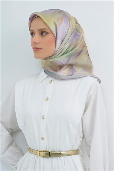 Armine Saf İpek Twill Eşarp 9519D 84