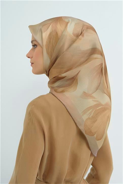 Armine Saf İpek Twill Eşarp 9519D 85