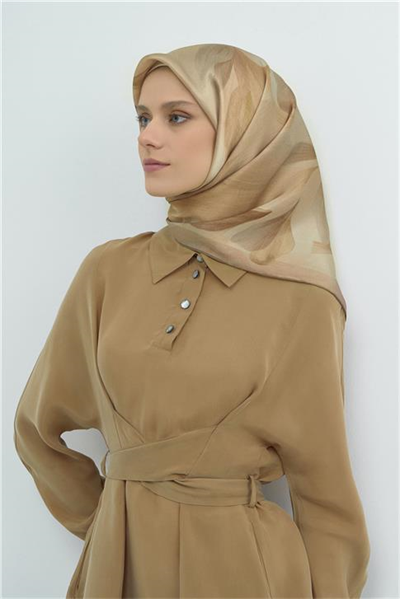 Armine Saf İpek Twill Eşarp 9519D 85