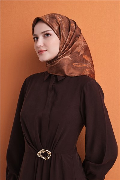 Armine Saf İpek Twill Eşarp 9600D 03