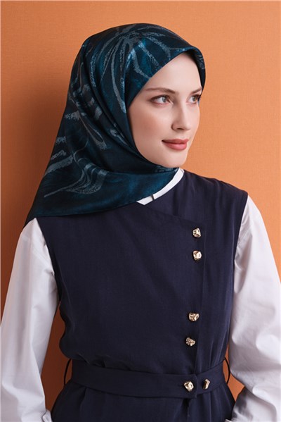 Armine Saf İpek Twill Eşarp 9600D 04