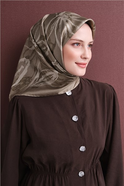 Armine Saf İpek Twill Eşarp 9600D 51
