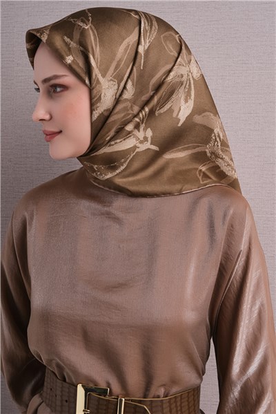 Armine Saf İpek Twill Eşarp 9600D 82
