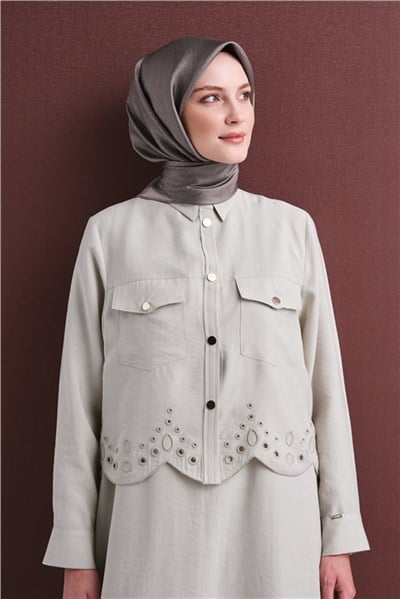 Armine Saf İpek Twill Eşarp 9601D 52