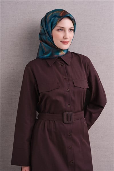 Armine Saf İpek Twill Eşarp 9602D 06