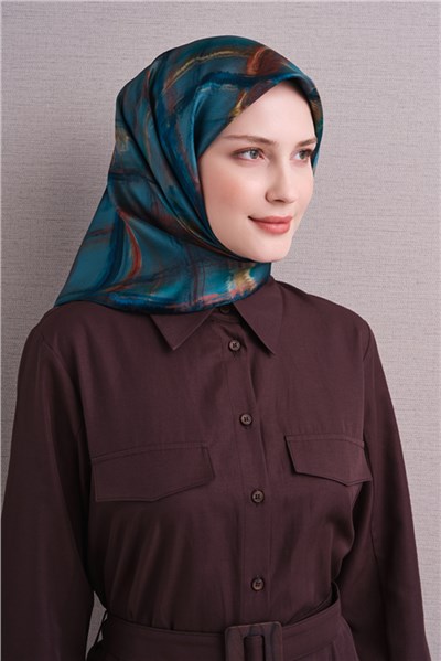 Armine Saf İpek Twill Eşarp 9602D 06