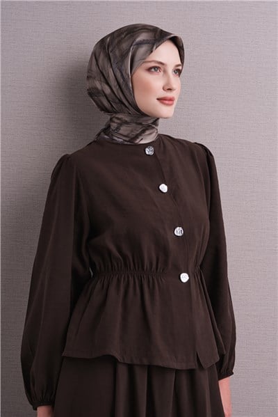 Armine Saf İpek Twill Eşarp 9602D 54