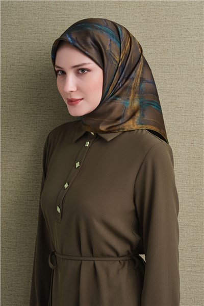 Armine Saf İpek Twill Eşarp 9602D 80