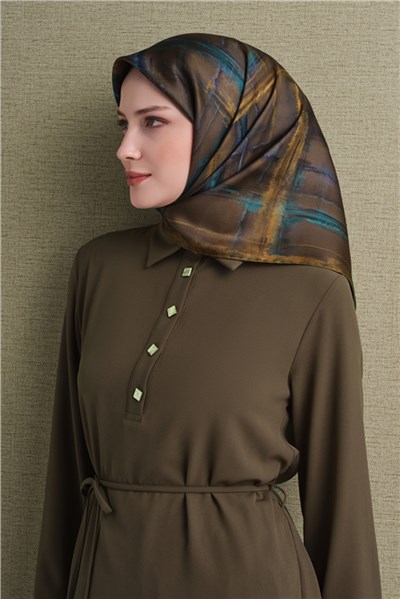Armine Saf İpek Twill Eşarp 9602D 80