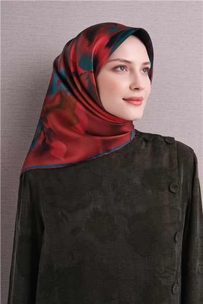 Armine Saf İpek Twill Eşarp 9603D 07