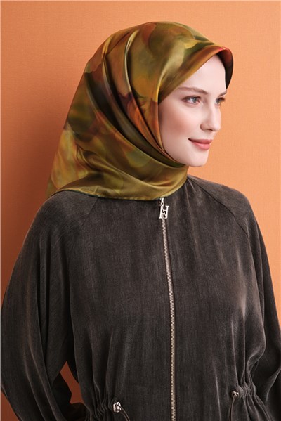 Armine Saf İpek Twill Eşarp 9603D 11