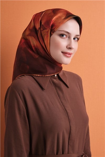 Armine Saf İpek Twill Eşarp 9603D 22