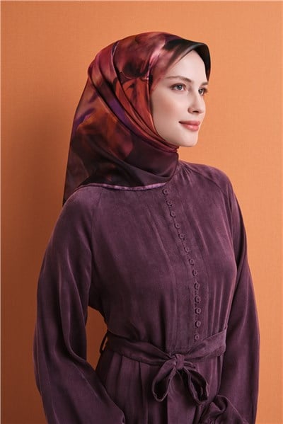 Armine Saf İpek Twill Eşarp 9603D 23