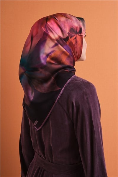 Armine Saf İpek Twill Eşarp 9603D 23